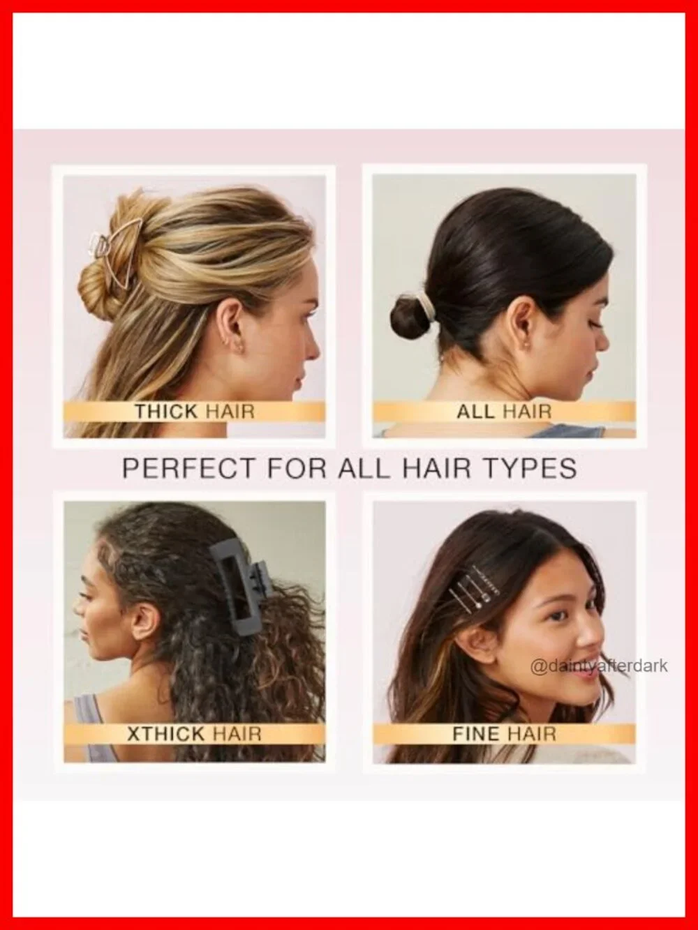 82 Piece Hair Accessory Kit with Stackable Storage - Scrunchie, Claw Clips,